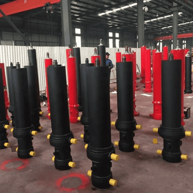 FEE-5TG-E191*4826 أسطوانة هيدروليكية متعددة المراحل مثبتة في الأمام