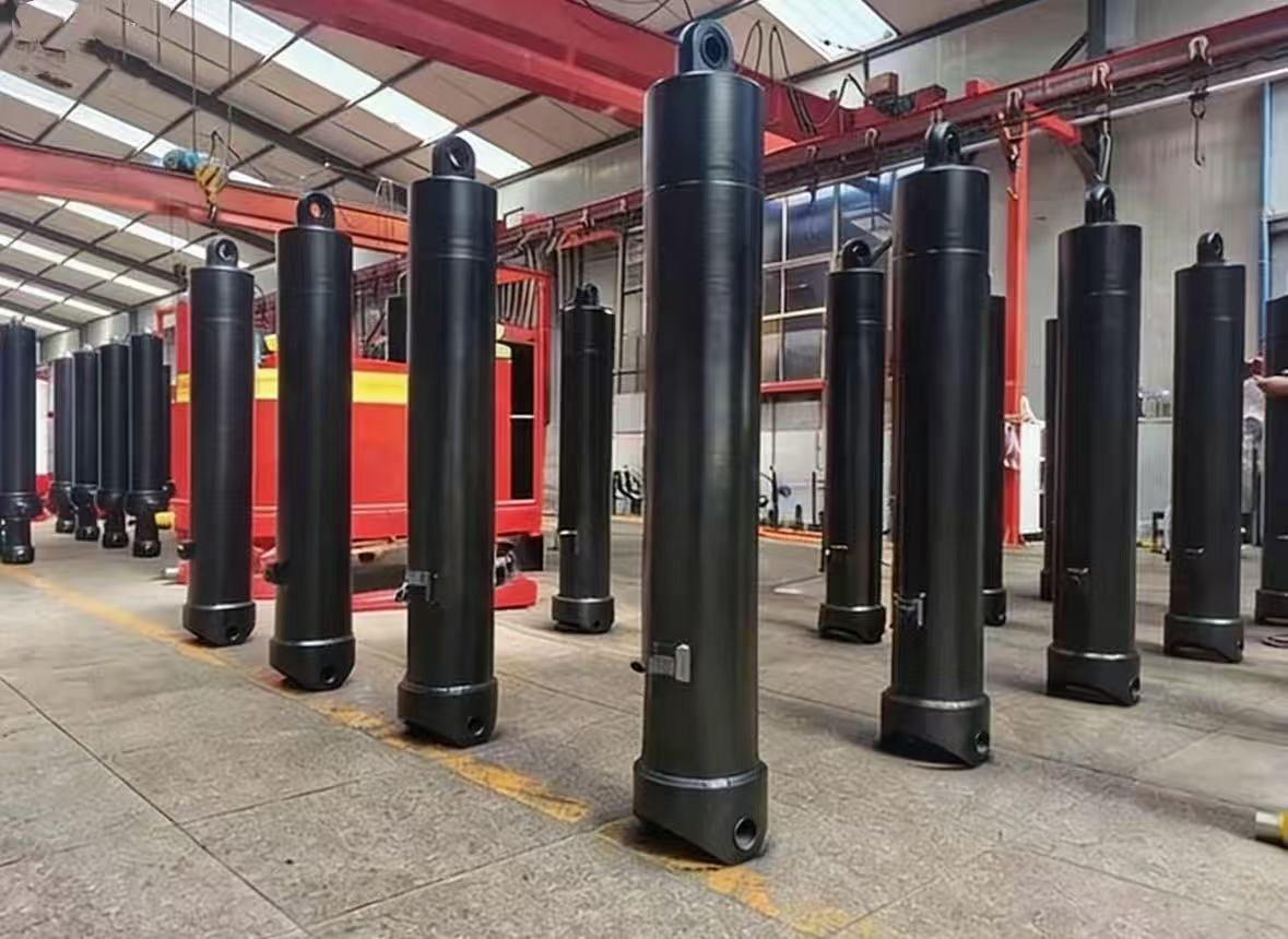 FEE-5TG-E191*4826 أسطوانة هيدروليكية متعددة المراحل مثبتة في الأمام