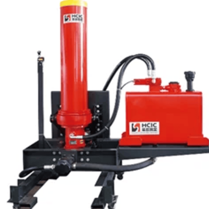 أسطوانة هيدروليكية متعددة المراحل مثبتة في الأمام