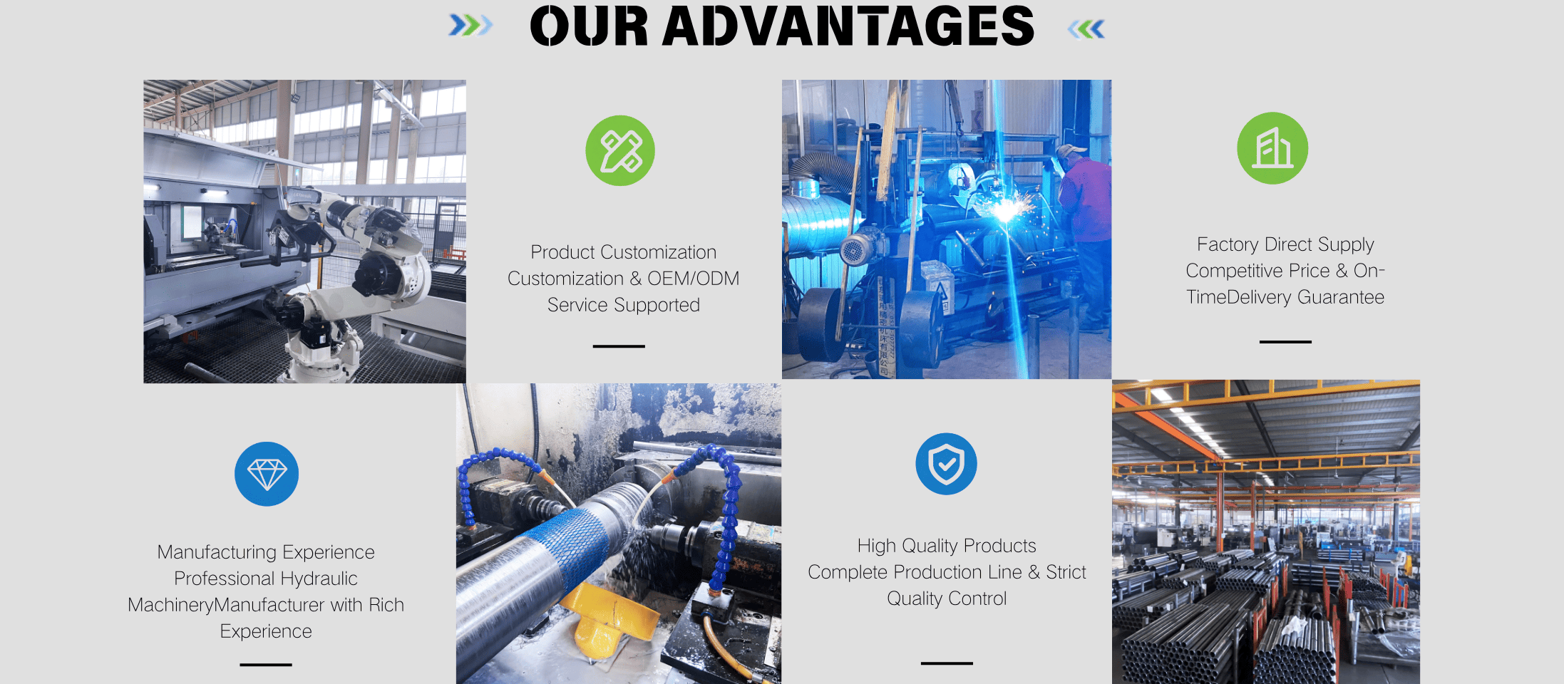 hydraulic cylinders
