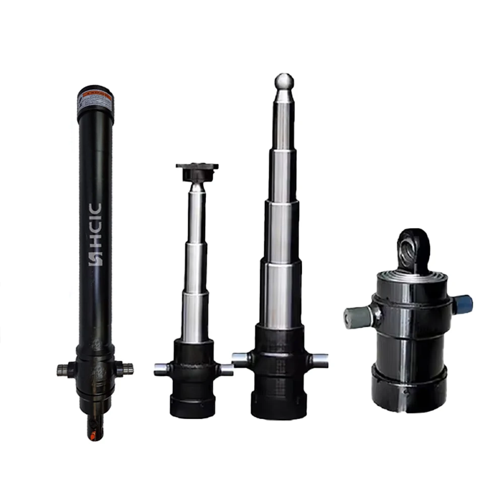 مقطورة صغيرة متعددة المراحل اسطوانة هيدروليكية