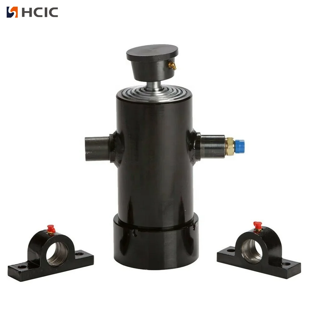 هيكل المقطورة المائلة، أسطوانة هيدروليكية تلسكوبية صغيرة